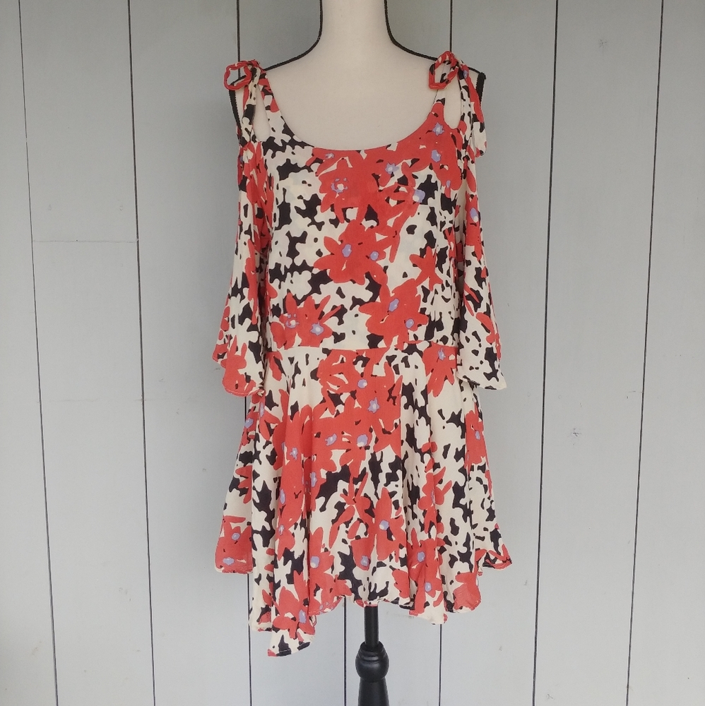 FREE PEOPLE ONE | Lucina Floral Tunic Dress